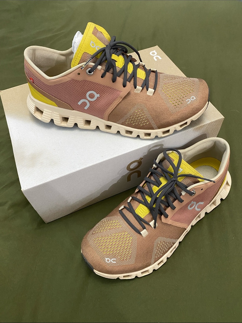 On Running Women’s Athletic Shoes in Mocha and Sand